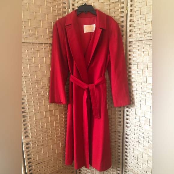 Pendleton Jackets & Blazers - Vintage Pendleton Wool Coat in Lipstick Red
